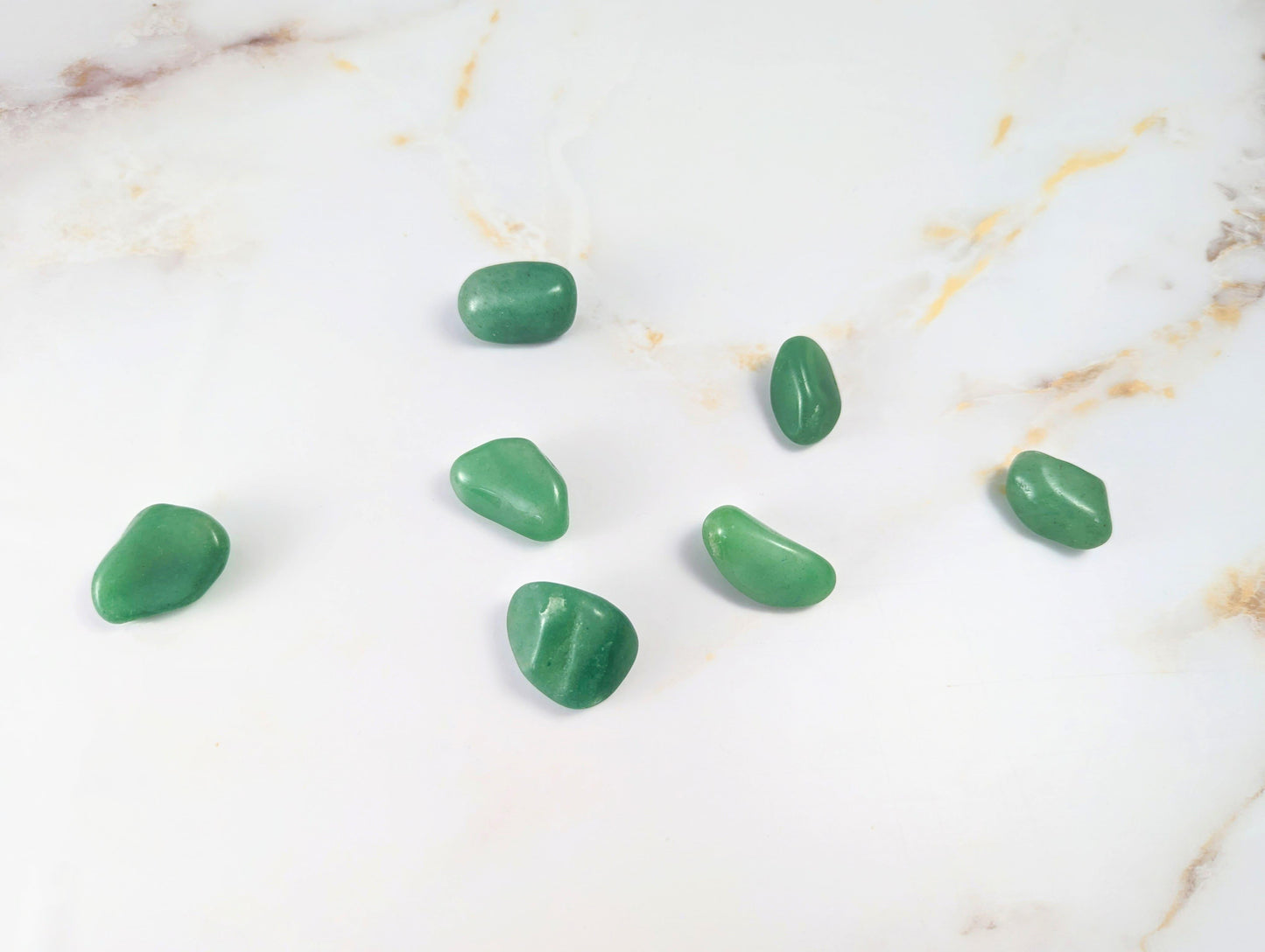 Pierre roulée en Aventurine verte