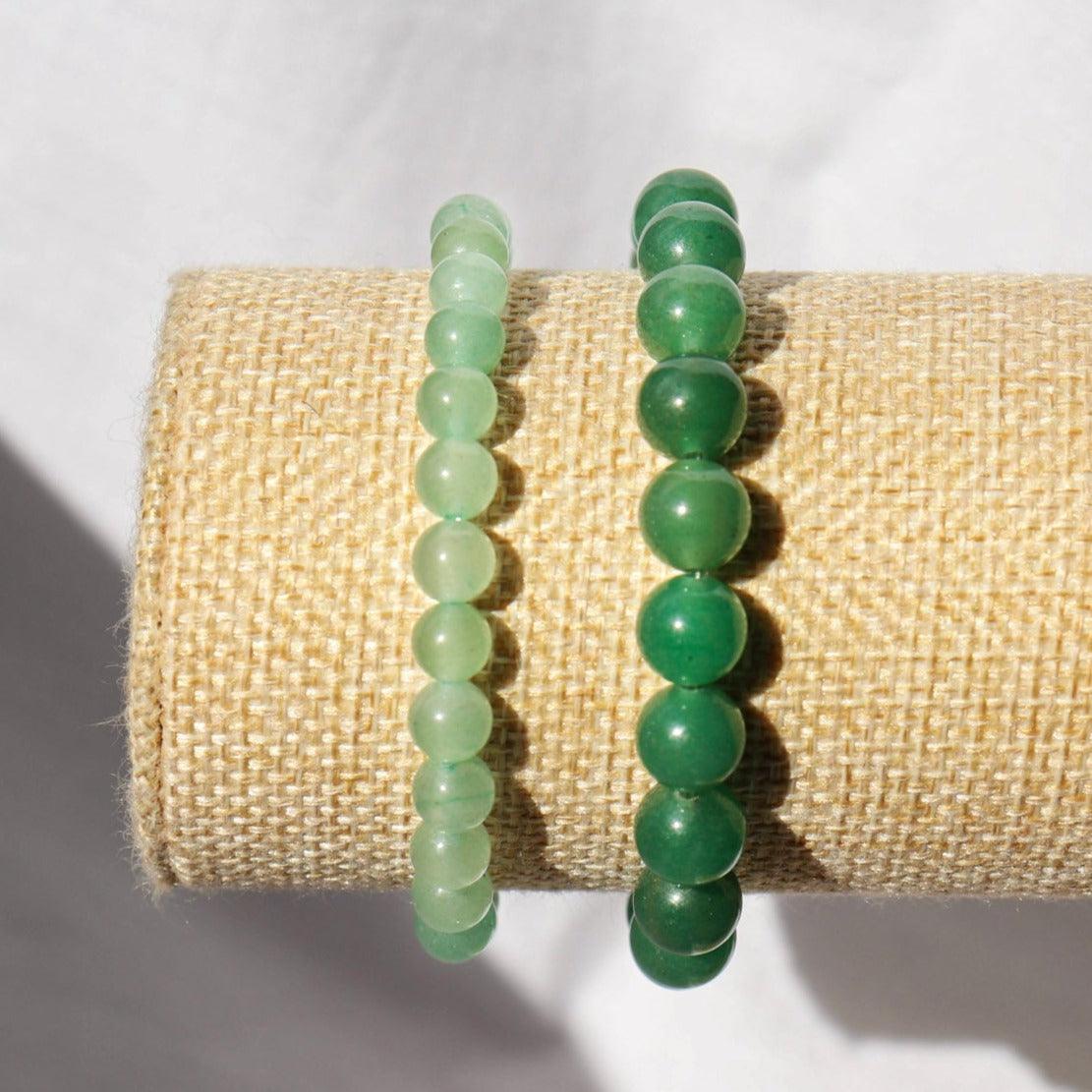 Bracelet en Aventurine verte