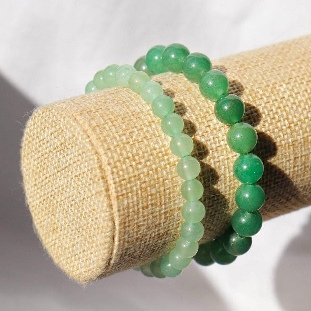Bracelet en Aventurine verte