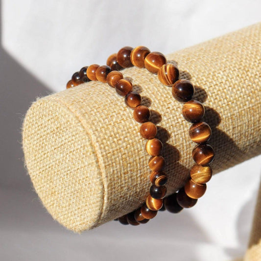 Bracelet en Œil de tigre-0