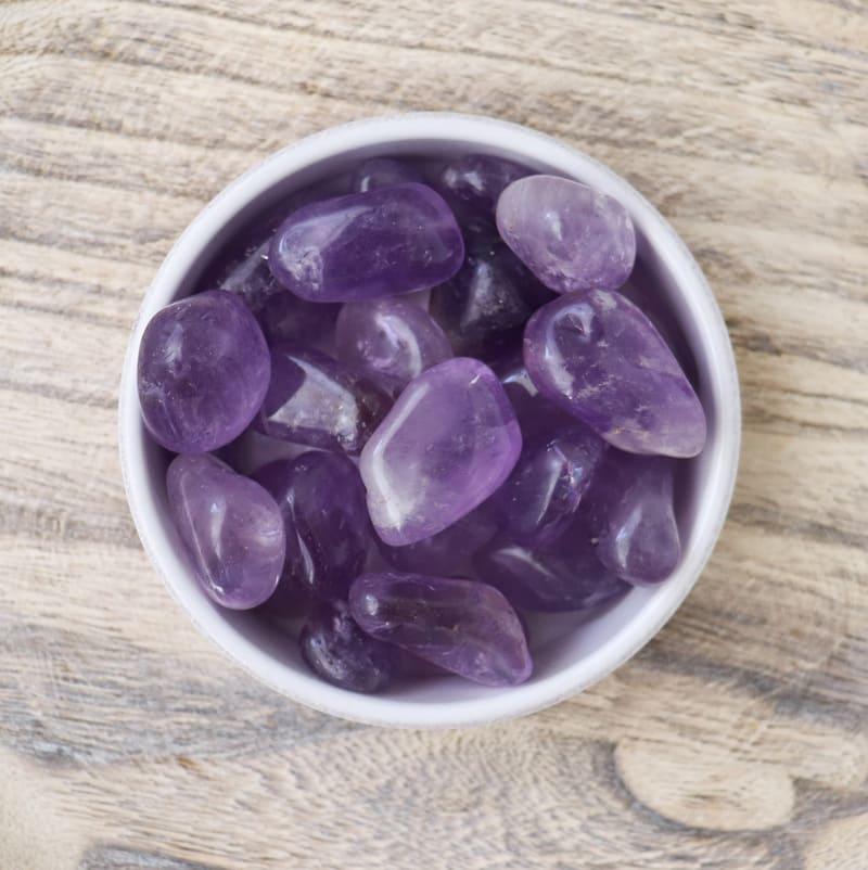 Pierre roulée en Améthyste