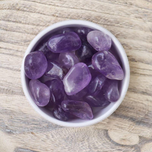 Pierre roulée en Améthyste
