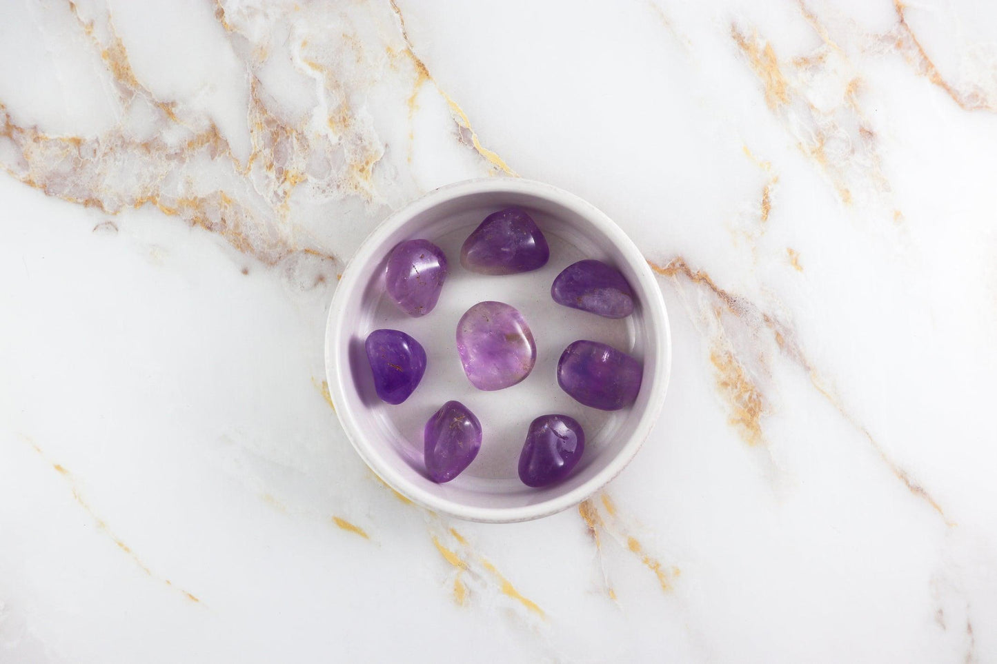 Pierre roulée en Améthyste