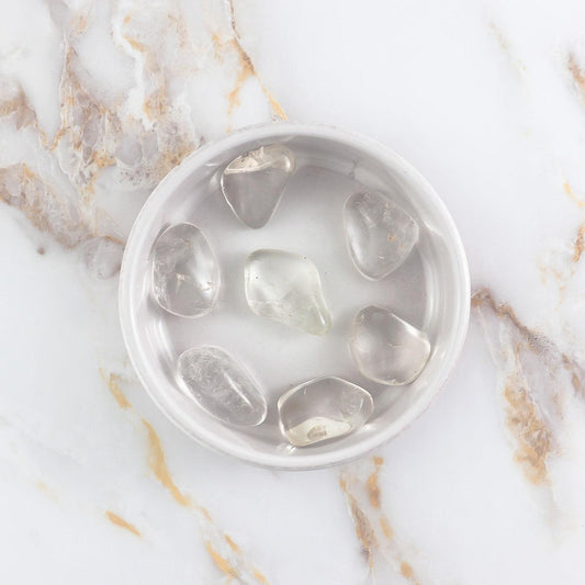 Pierre roulée en Cristal de Roche