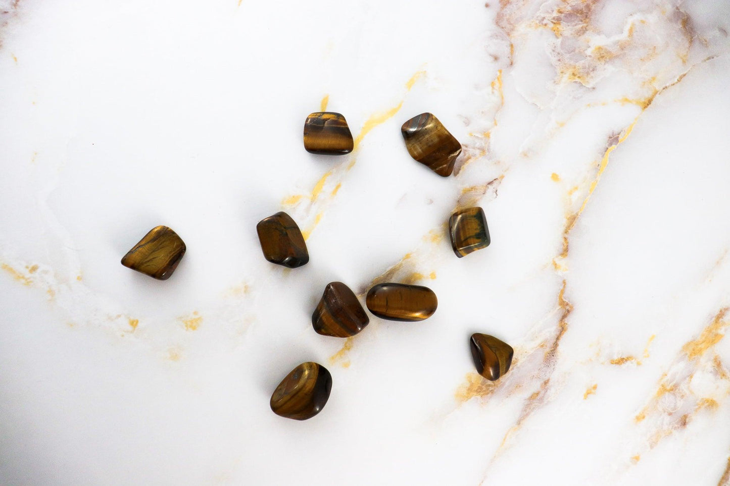 Pierre roulée en Œil de tigre